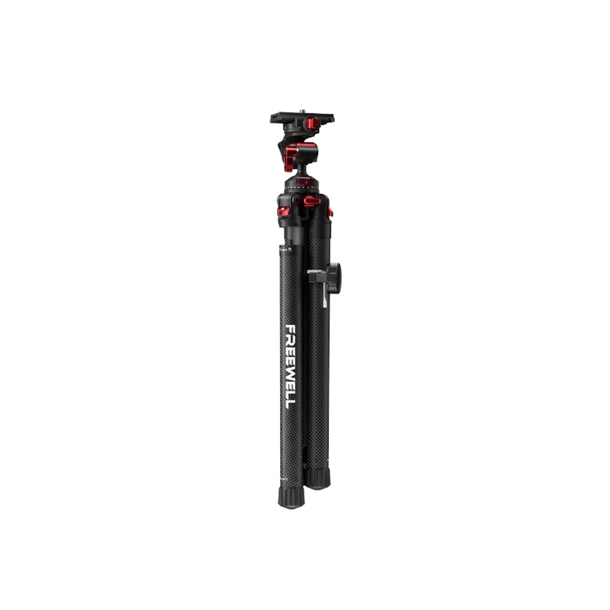 Freewell FW-T1 5-Section Carbon Fiber Real Travel Tripod/Monopod with 360 Degree Ball Head