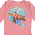 thumbnail image 4 of Inktastic Key West, Florida Swimming Sea Turtle with Bubbles Boys or Girls Long Sleeve Baby Bodysuit, 4 of 5