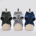 thumbnail image 4 of Ropa para perros, ropa para mascotas, otoño e invierno, ropa para gatos, perro de peluche, ropa para perros pequeños, suéter de espina de pescado, 4 of 4