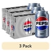 (3 pack) Diet Pepsi Cola Soda Pop, 12 fl oz (24 Cans)
