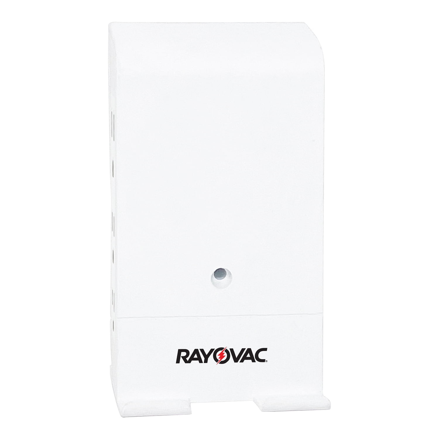 RAYOVAC 6-AC Outlet 540-Joules Surge Protector Wall Tap with Wireless Charging Phone Holder, SS-Q615