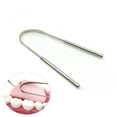 Axio Tongue Scraper Cleaner Medical Grade Stainless Steel Metal Tongue