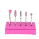 thumbnail image 4 of 10 Uds., Broca profesion para limpieza de cutícus para uñas, broca giratoria para pulir, broca para uñas para arte de uñas, accesorios eléctricos Rosado Macarena Herramientas profesionales para uñas, 4 of 7