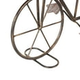 thumbnail image 4 of DecMode 17" On Bicycle Frog Garden Sculpture with Gold Accents, 4 of 9