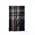 thumbnail image 2 of HOWPAY Womens Scarf Lightweight Plaid Long Soft Thick Scarves with Fringe Warm Oversized Blanket Cold Weather Causal Cozy Fall Winter Shawl Wraps, 2 of 8