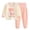 Pink, variant on BOBOGOJP Toddler Boys Girls Spring Summer 2Pcs Sweatshirt Tops Pants Casual Sweatsuit, Everyday Sweatsuit Green,Size 18-24 Months