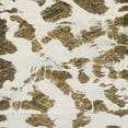 thumbnail image 1 of Ahgly Company Machine Washable Indoor Square Abstract Dark Gold Brown Area Rugs, 8' Square, 1 of 7