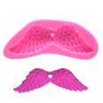 thumbnail image 1 of Angel Wings Silicone Baking Mold for DIY Cake Fondant Crafts Pink Environmental Protection NonToxic, 1 of 4