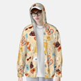 thumbnail image 3 of Fotbe Summer Travel Men's Women's UPF 50+ Sun Protection Jacket Hooded Cooling Shirt with Pockets Hiking Outdoor Performance-Large, 3 of 8