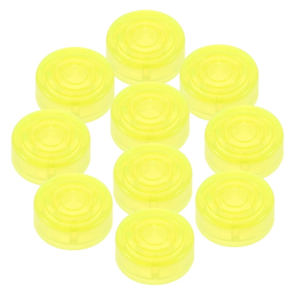 10 Pcs Guitar Pedal Knob Protective Cover Musical Instrument Foot Switch Monoblock Upgrade Effects Caps