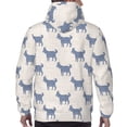 thumbnail image 5 of Hoodies for Men - Minimalist Plaid Cartoon Cute Goat Long Sleeve Comfrt Men'S Fashion Hoodies & Sweatshirts, Sweatshirts for Men Hoodies Pullover Clothing Clothes with Pouch, 5 of 7