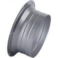 thumbnail image 1 of Flange Connector, 6Inch Duct Connector Flange Inlet Fitting Metal Straight Pipe Flange Air Tube Hose Flange Adapter for Heating Cooling Ventilation System, 1 of 3