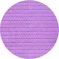thumbnail image 1 of Ahgly Tapis Rond Lavable en Machine Intérieur Transitionnel Violet Violet, 3 Pieds Rond, 1 of 7