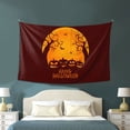 thumbnail image 4 of XMXT Wall Tapestry, Halloween Wacky Pumpkin Pattern Wall Decor Tapestry for Bedroom, 60 x 40 inches, 4 of 9