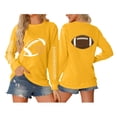 thumbnail image 6 of LIZUOJUN Game Day Crewneck Sweatshirt for Women Oversized Pullover Football Heart Graphic Long Sleeve Casual Tops Fall Winter 2026 Relaxed Fit Trendy 2XL, 6 of 8