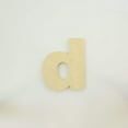 thumbnail image 2 of Package of 1, 14 Inch X 3/4" Thickness Baltic Birch Wood Letter d in The Arial Font, Thick, Lower Case for Art & Craft Project, Made in USA, 2 of 4
