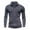 Dark Gray(New), variant on PNTUTB Fashionable Men's Solid Color Slim Fit Long Sleeve Stand-Up Collar Casual Jacket