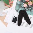 thumbnail image 2 of Ropa de figura femenina 1/12, pantalones de muñeca para mujer, accesorio de disfraz para muñeca femenina de 6'', 2 of 9