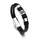 thumbnail image 2 of Pulseras de cuero para hombres, regalo perfecto para el Día del Padre para los papás amantes del estilo. Charm resistente, 2 of 5