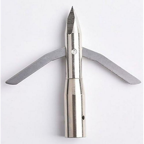 GPP 6PK Bowfishing Arrow Point Broadheads Fixed Head,Blade