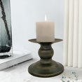 thumbnail image 7 of LAMIRO Candle Holders, 2Pcs Iron Pillar Retro Simplistic Sturdy Candle Pedestal For Wedding Party Home, 7 of 7