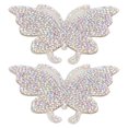 thumbnail image 2 of Pegatinas De Diamantes De Imitación, 2 Pegatinas De Mariposa De Cristal Con Taladro De Cristal Para Ropa ANGGREK Otros, 2 of 8