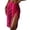 Pink, variant on Women Sheer Wrap Knot Waist Skirt Cover Up Beach Bikini Shiny Swimsuit Wraps For Swimwear, XXL, Pink