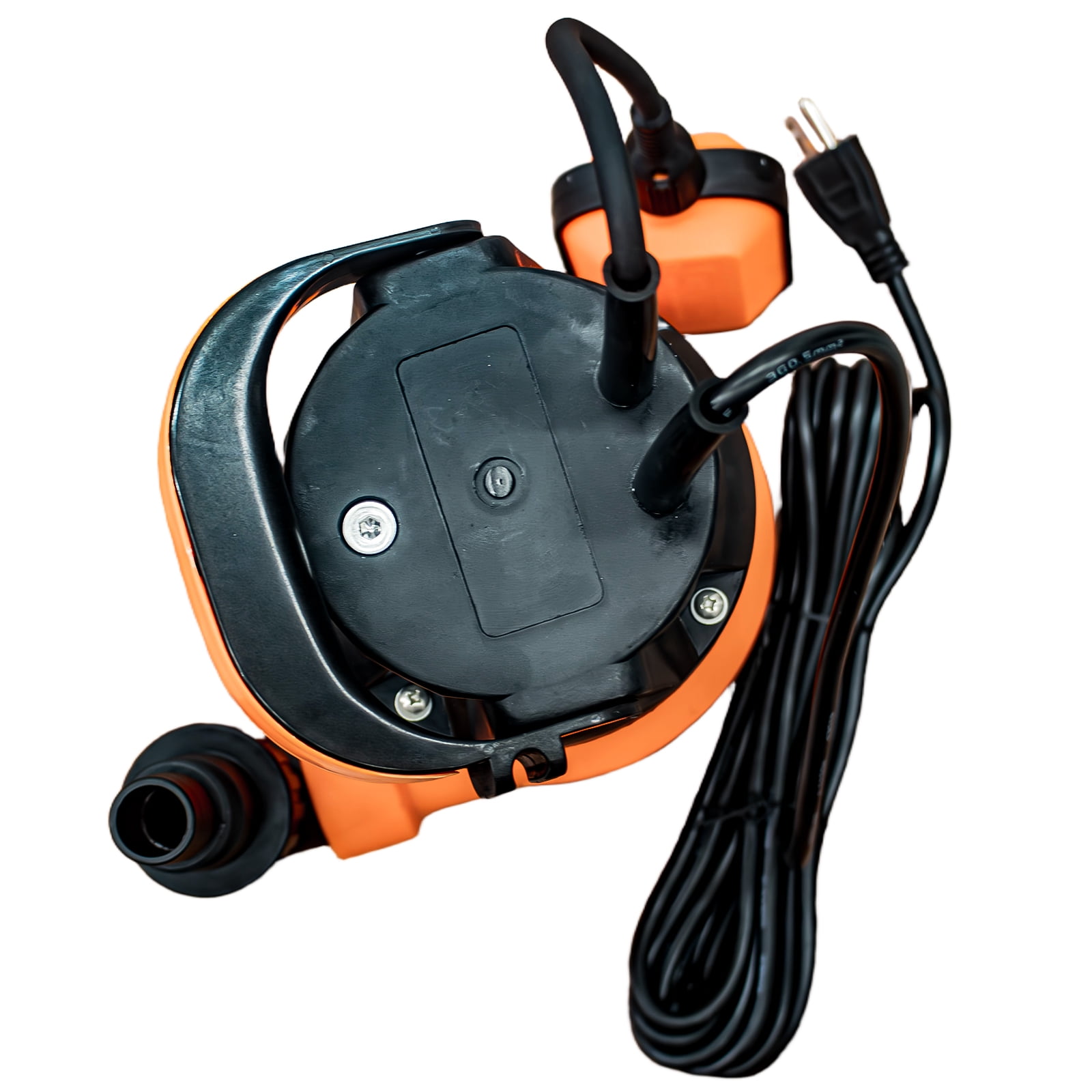 0.5HP Submersible Sump Pump with Auto Float Switch, 83m³/h Flow 7m Lift, Waterproof Dirty Water Pump for Basement Pool Pond Garden Drainage