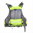 thumbnail image 4 of Chaleco Salvavidas para Pesca, Deportes Al Aire Libre, Natación con Mosca, Chaleco Ajustable, Equipo de Pesca, Verde Fluorescente, 4 of 5