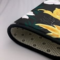 thumbnail image 5 of Area Rugs For Living Room Decor - Lilies Flowers White Yellow Soft Anti Slip Throw Washable Rugs 5x7 For Bedroom, Indoor Carpet For Bedroom Living Room 80x58In, 5 of 7