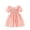 Pink, variant on Dresses For Teens Little Girls Sleeveless Denim Princess Dresses Casual Bowknot Front One-Piece Tutu Sundress Skirt,Pink 18 Months