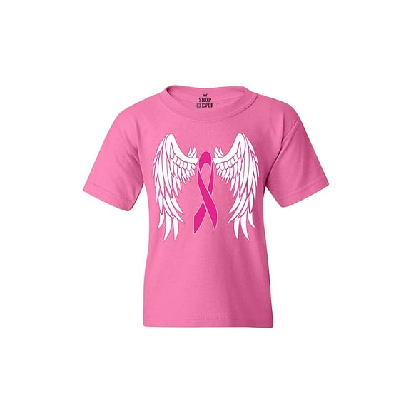 MmF - Big Girls T-Shirts and Tank Tops, up to Big Girls Size 24 - Cancer Ribbon