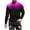 Shirts for Men Purple, variant on Mens Big and Tall T Shirts S-5X Plus Size Long Sleeve Crewneck Pullover T-Shirts Casual Basic Gradient Printed Comfort Regular Tops Tshirts