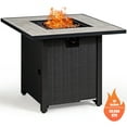 thumbnail image 4 of Gymax 30'' Gas Fire Table 50,000 BTU Square Propane Fire Pit Table Patio Yard, 4 of 10