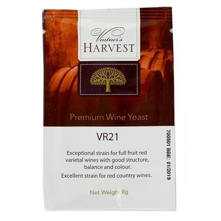 Vintner's Harvest Wine Yeast - VR21 8g treats 23L Full Fruit & Country