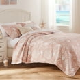 thumbnail image 3 of Greenland Home Coastal Paradise Matelassé Coverlet Set, Marina Blush, 3-Piece King/Cal King, 3 of 7