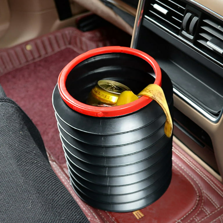 Walbest Car Trash Can, Collapsible Pop Up Car Garbage Can for Car