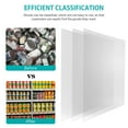 thumbnail image 2 of WHAMVOX Acrylic Shelf Dividers for Supermarket Transparent and Sturdy 3 Pieces Organizer Separator, 2 of 8