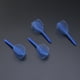 thumbnail image 4 of EeaseMX 4 plumas de dardos de hilo fino transparente, accesorio para dardos, para deportes al aire libre e interior (hilo fino y fino, azul), 4 of 7