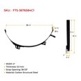 thumbnail image 6 of 26" Heavy Duty Fuel Tank Support Strap for International ProStar 3676584C1 - Steel Fuel Tank Strap, 6 of 8