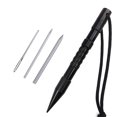 thumbnail image 2 of Soidarity Marlin Set Agujas de cordones Acero inoxidable Profesional Pequeña artesanía Costura Reutilizable Extraíble Tejer Pin Trabajo de cuero carpas 4 piezas negro Soidarity OD023335-11B, 2 of 6