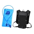 thumbnail image 3 of Chaleco de hidratación para correr, , versátil, con bolsillo, mochila de hidratación para maratón, escalada, ciclismo, senderismo y rutas de Negro, 3 of 9
