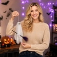 thumbnail image 6 of 3 Pack Hanging Ghost On Broom Halloween Decor,Floating Gauze Flying Ghost Family Ornaments,Indoor Outdoor Spooky Hanging Decor for Tree, Porch, Yard, Patio & Halloween Party, 6 of 8
