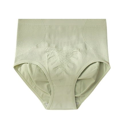 

adviicd Sext Panty for Women Women s Blissful Benefits Dig-Free Comfort Waistband Microfiber Hi-Cut Green One Size
