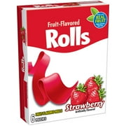Fruit Flavored Rolls Strawberry Fruit Flavored Rolls Pouches, 3.8 Oz., 6 Count