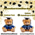 thumbnail image 2 of Graduation Bear Class Of Personalized Graduation Gift With Custom Text + Photo, Teddy Bear Stuffed Animal As Graduation Gift For Her High School Colle-Vinsniv, 2 of 4