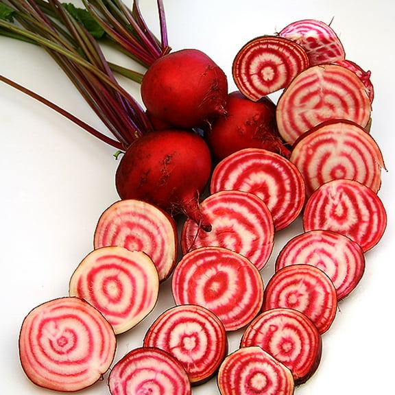 Chioggia Beet Seeds - 2 g ~100 Seeds - Heirloom, Open Pollinated, Non-GMO, Farm & Vegetable Gardening Seeds