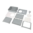 thumbnail image 2 of Kitten Toilet, Detachable Cat Litter Box Fully Enclosed  for Indoor, 2 of 7