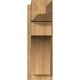 thumbnail image 2 of Ekena Millwork 8"W x 20"D x 24"H Westlake Rough Sawn Craftsman Outlooker, Western Red Cedar, 2 of 4