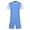 Sky Blue, variant on KONDYS Boy Summer Clothing Set Child Basketball Training Short Sleeve Tops Shorts Casual Outfit for Boys Size 9-12Y